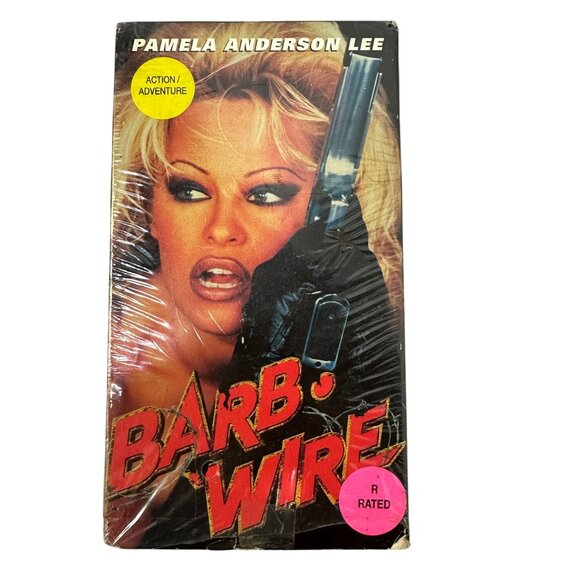 Barb Wire VHS Pamela Anderson Lee 1996 Movie Action Adventure R-Rated - Picture 1 of 8
